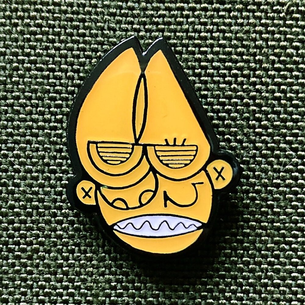 'Apeshit' enamel pin